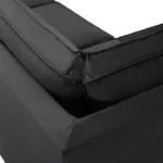 طقم أريكة بروكلين، قماش فاخر، تصميم مريح، ليفت هوم