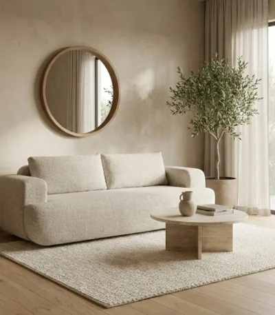 أريكة مقعدين تصمصم حديث