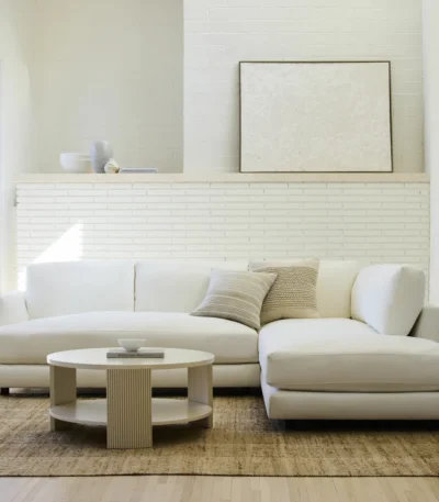 ركنة هاريس قطعتان، تصميم أنيق، الأثاث الفاخر