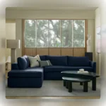 ركنة هاريس قطعتان، تصميم أنيق، الأثاث الفاخر