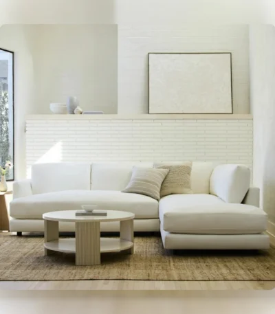 ركنة هاريس قطعتان، تصميم أنيق، الأثاث الفاخر