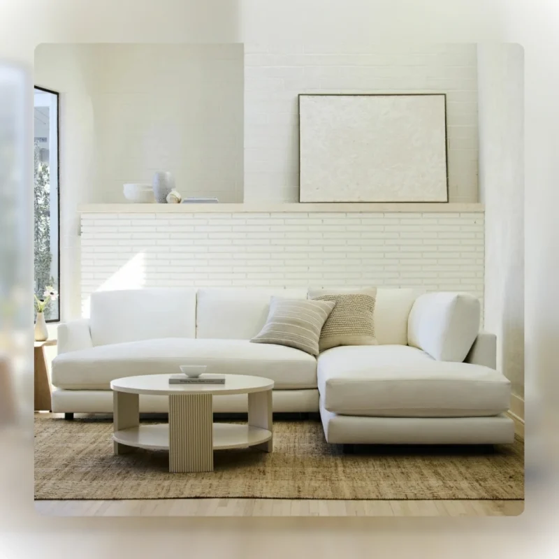 ركنة هاريس قطعتان، تصميم أنيق، الأثاث الفاخر