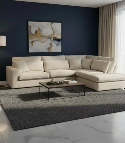 كنبة زاوية مع شيزلونج بأرخص سعر بالسعودية