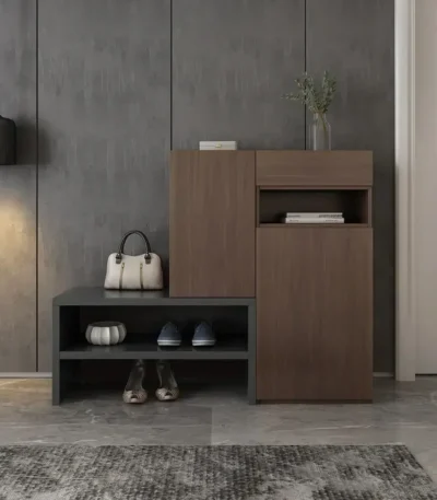 خزانة أحذية فيرو، تصميم عصري، تخزين عملي