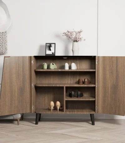 خزانة أحذية الورا، قاعدة متينة، تصميم فاخر