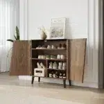 خزانة أحذية الورا، مساحة واسعة للأحذية، مظهر أنيق