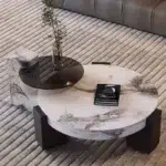 طاولة زجاج مودرن