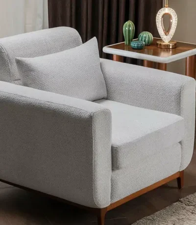 كنبات كتان رمادي، لمسة عصرية للمعيشة