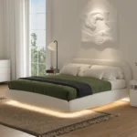 سرير فلوات كينغ، تصميم عائم، بوكليه فاخر