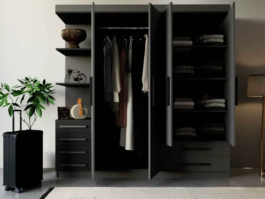 دولاب ملابس فاخر، تنظيم ذكي، تصميم مودرن