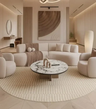 طقم كنبات بنيبر-يتسع لـ 5 أشخاص