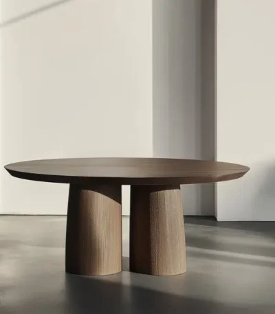 طاولة طعام خشبية